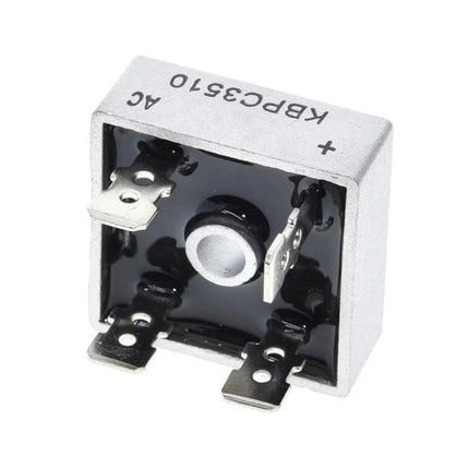 35A Diode Bridge Rectifier for Motorcycle Electrical Applications KBPC5010 metal bridge rectifier, 35A AC to DC converter for motorcycle wiring