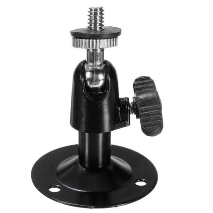 Adjustable Rotary Wall Mount Bracket for CCTV Security Cameras - durable metal adjustable angle bracket for home or business surveillance