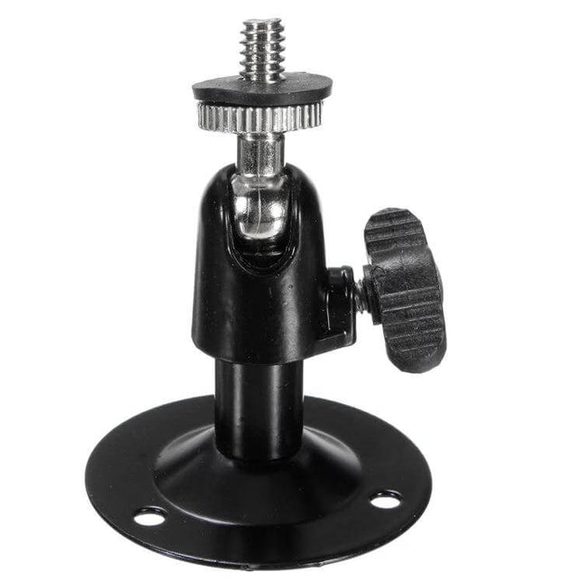 Adjustable Rotary Wall Mount Bracket for CCTV Security Cameras - durable metal adjustable angle bracket for home or business surveillance