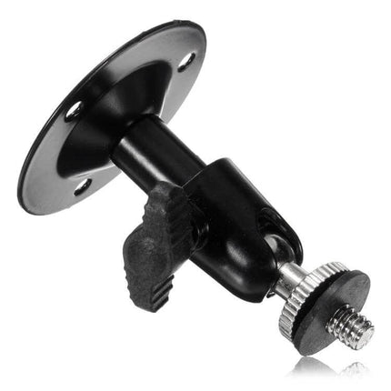 Adjustable Rotary Wall Mount Bracket for CCTV Security Cameras metal adjustable camera mount with swivel joint for wall mounting