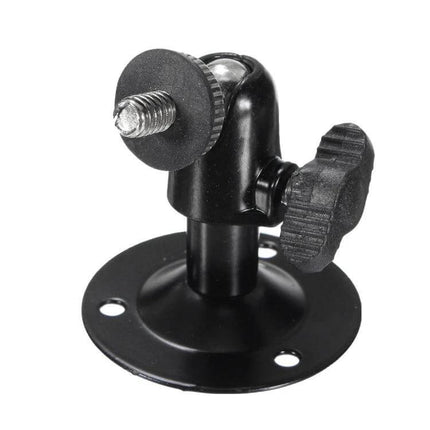 Adjustable Rotary Wall Mount Bracket for CCTV Security Cameras black metal adjustable angle wall mount for surveillance