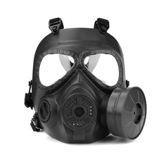 M04 Tactical Cosplay Gas Mask with Integrated Fan - Dummy Model for Wargaming