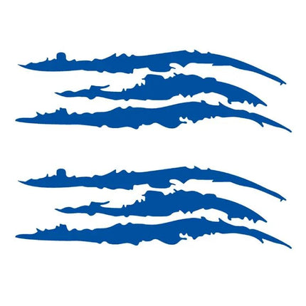 Reflective Monster Claw Marks Car Decal, 40x12cm Size