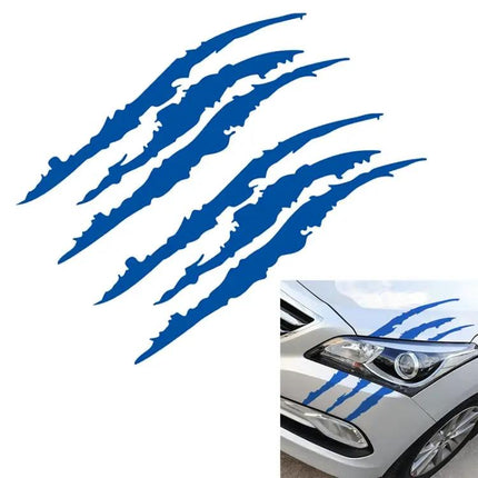 Reflective Monster Claw Marks Car Decal, 40x12cm Size | Syndmart