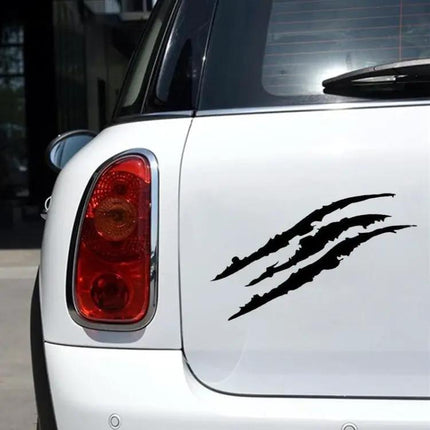 Reflective Monster Claw Marks Car Decal, 40x12cm Size | Syndmart