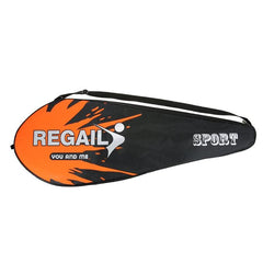 REGAIL 8019 Lightweight Carbon Fiber Badminton Racket Set with Tote Bag for 2 Players