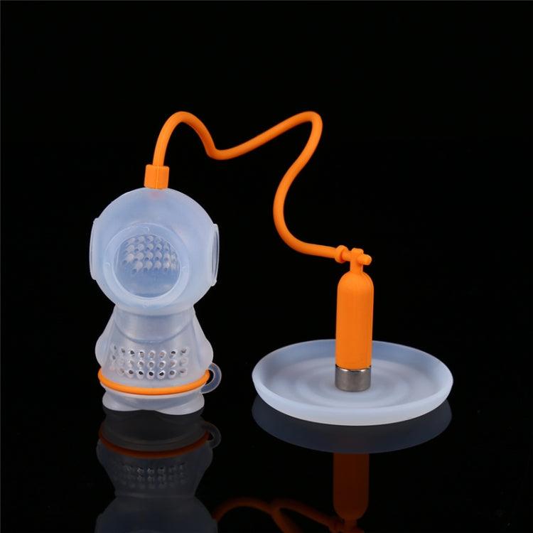 Diver-Inspired Silicone Tea Infuser with Creative Design