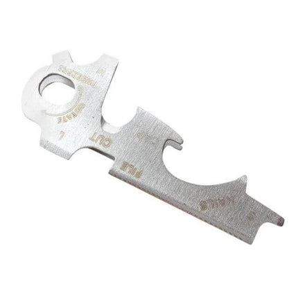 8 in 1 Multitool Keychain Stainless Steel for Everyday Tasks compact 50x20mm stainless steel keyring tool for quick fixes