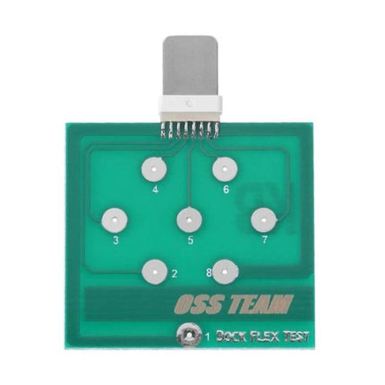 Compact Diagnostic Tool for Apple and Android Phones - green handheld base plug battery flex test board for phone diagnostics