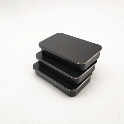 Handy Tin Box for Storing Guitar Picks and Accessories - compact tinplate case for picks, strings and small guitar accessories