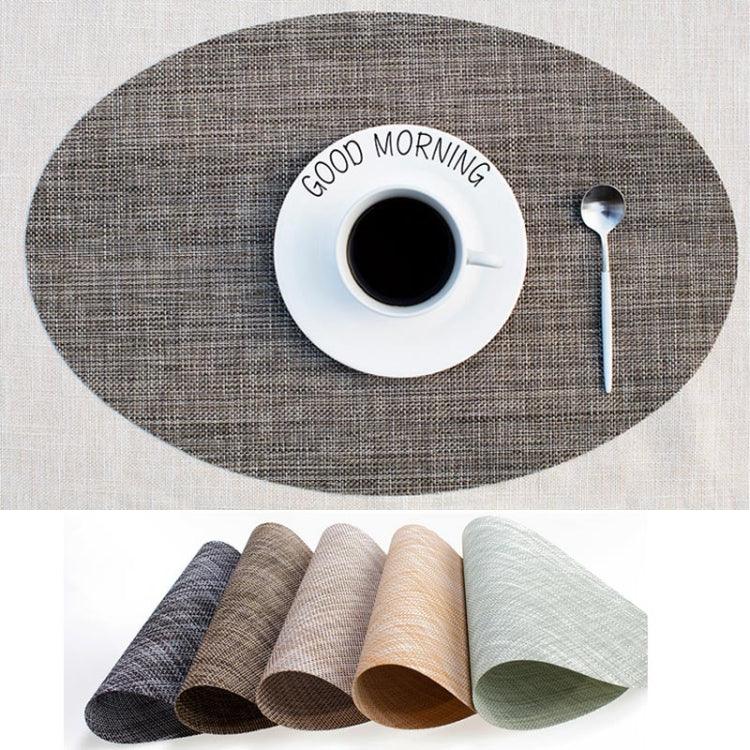 Eco-Friendly Silicone Round Non-Slip Heat-Resistant Placemats for Elegant Dining