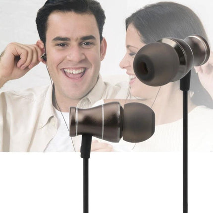 Wired Earphones With 3.5mm Jack Built In Mic For Commuting comfortable sweat‑resistant in‑ear headphones with inline mic