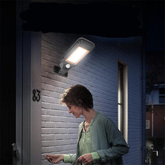 LED Solar Induction Wall Lamp - Waterproof Outdoor Lighting for Pathways and Gardens