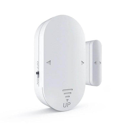 Door and Window Security Alarm for Home Entry Protection - compact white entry sensor 65x34x16.5mm for doors and windows