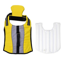 Inflatable Dog Safety Swimsuit with Airbag Technology for Water Adventures