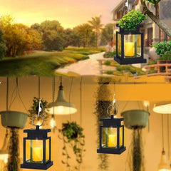 Vintage-Style Solar LED Candle Light for Outdoor Gardens - Waterproof and Eco-Friendly