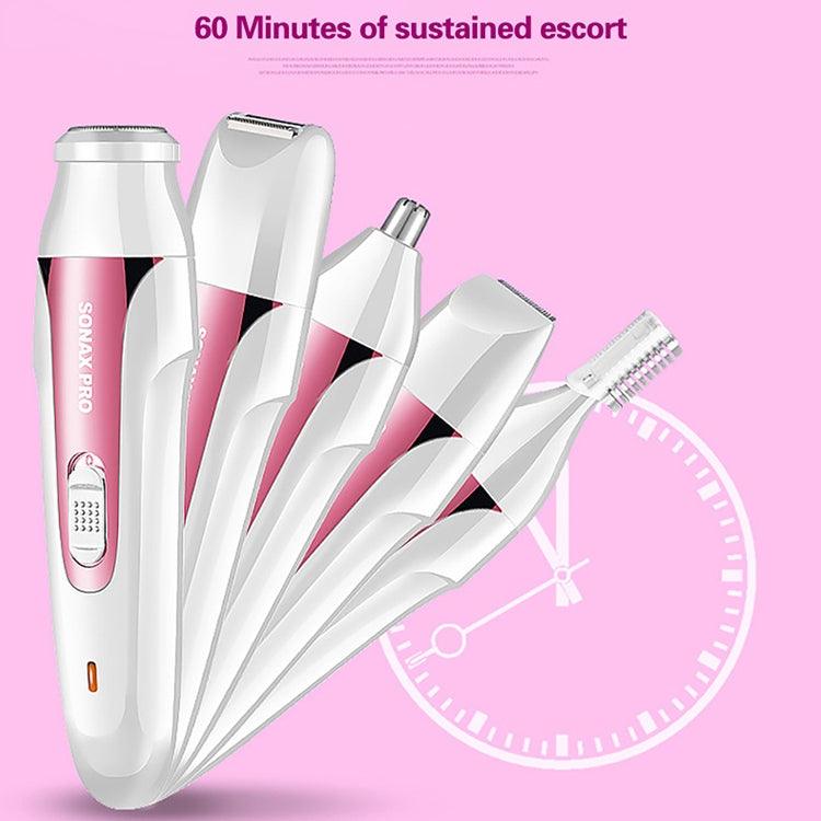 SONAX PRO Women's All-in-One Rechargeable Epilator and Eyebrow Trimmer