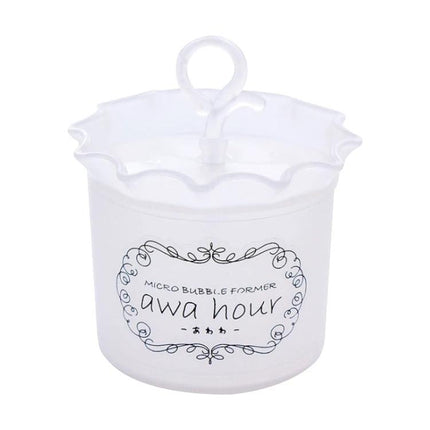Compact Facial Foamer for Everyday Skin Cleansing Routine - white micro bubble former travel foamer cup