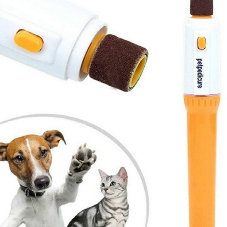 Electric Nail Grinder for Dogs and Cats - Portable Claw Trimmer and Pedicure Tool