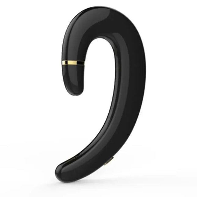 Écouteurs sans fil Bluetooth ET, casque mains libres, crochet d'oreille, réduction du bruit, étanche, avec micro, pour Android et iPhone
