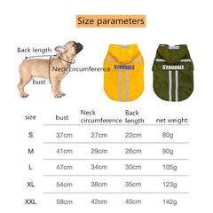 Waterproof Hooded Pet Raincoat with Reflective Stripes - Foldable and Stylish Dog Apparel