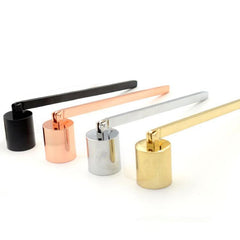 Candle Care Tool: Elegant Extinguisher and Hood for Smoke-Free Enjoyment