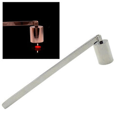 Candle Care Tool: Elegant Extinguisher and Hood for Smoke-Free Enjoyment