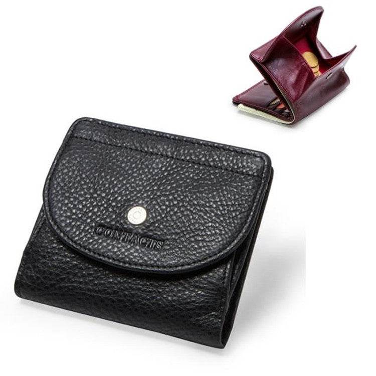 Genuine Leather Women Wallet Fashion Coin Purse Mini Clutch