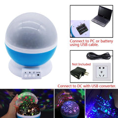 Celestial Dream LED Night Light Projector - Starry Sky Lamp for Kids and Adults