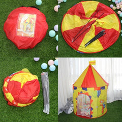 Kids' Foldable Yurt Play Tent for Fun Adventures