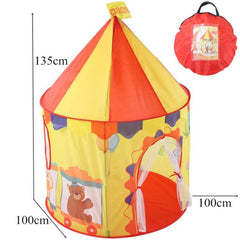 Kids' Foldable Yurt Play Tent for Fun Adventures