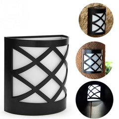 Eco-Friendly Solar LED Outdoor Wall Light - Waterproof and Energy Efficient Garden Lamp