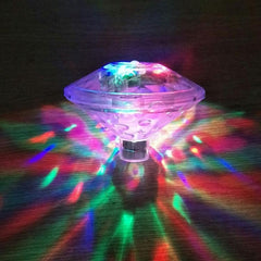 Color-Changing Underwater LED Lamp with 7 Dynamic Modes - IP67 Waterproof Bath Light Show