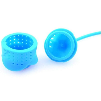 Rose Silicone Tea Infuser Rose Shape For Loose Leaf Tea - blue food-grade silicone rose tea infuser for mugs