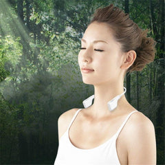 Portable Hanging Neck Air Purifier with Negative Ion Technology for Formaldehyde and Allergen Removal