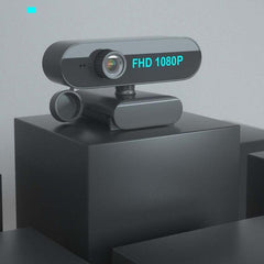 H803 1080P Plug-and-Play HD Webcam for Video Conferencing and Live Streaming