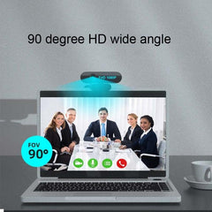 H803 1080P Plug-and-Play HD Webcam for Video Conferencing and Live Streaming