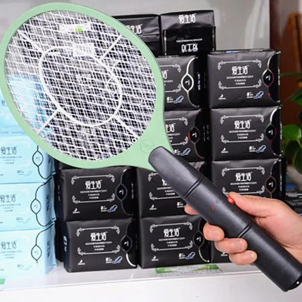 Handheld Electric Mosquito Swatter for Home and Garden