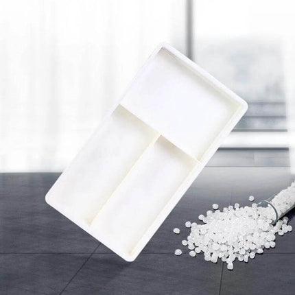 Emergency Aluminum Medicine Cabinet Small, Medium, Large, Extra Large - white three-layer ABS tray organizer for medicines and small tools