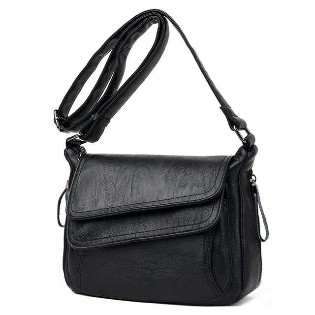 Summer Leather Luxury Handbags Female Shoulder Messenger Bag