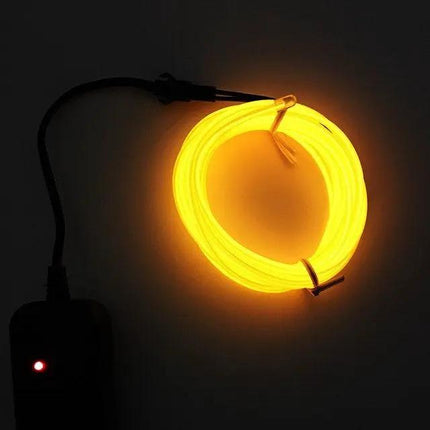 ISHOWTIENDA LED Glow Ball Mask With Flexible Wire For Parties