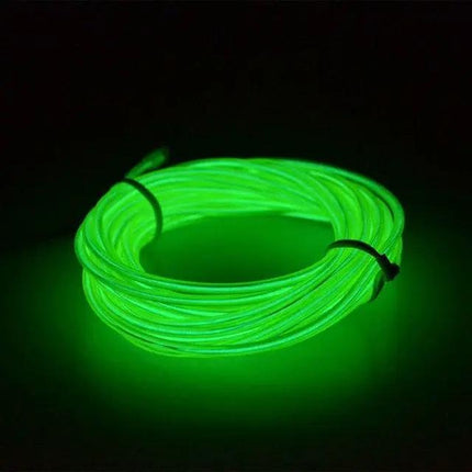ISHOWTIENDA LED Glow Ball Mask With Flexible Wire For Parties