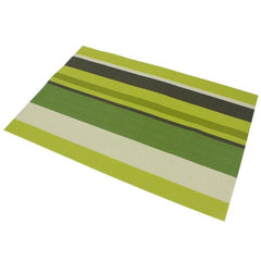 Stylish Heat Resistant PVC Stripe Placemats - Set of 2 for Safe and Elegant Dining