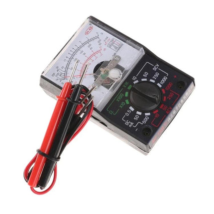 Portable Handheld Digital Multimeter for Home Use compact analog meter with probes for voltage current resistance testing