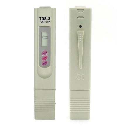 Portable Digital TDS Meter for Drinking Water Quality Testing - handheld TDS-3 tester with LCD display and cap for measuring water ppm