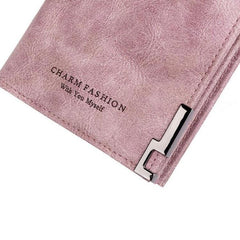 Chic Retro PU Leather Zipper Wallet Clutch for Women - Long Dull Finish with Coin Pocket and Card Holder