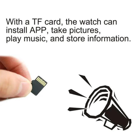 1.54 Inch Bluetooth Smart Watch With Call And Music Support
