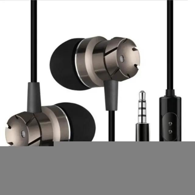 3.5mm Wired Headphones Handsfree Headset In Ear Earphone Earbuds with Mic for Xiomi Iphone MP3 Player Laptop