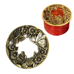 Elegant Zinc Alloy Smart Cover for Wall-Mounted Scented Candles