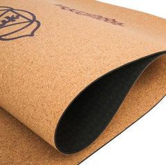 Eco-Friendly Cork TPE Yoga Mat - Non-Slip Fitness & Pilates Mat (183x68cm)